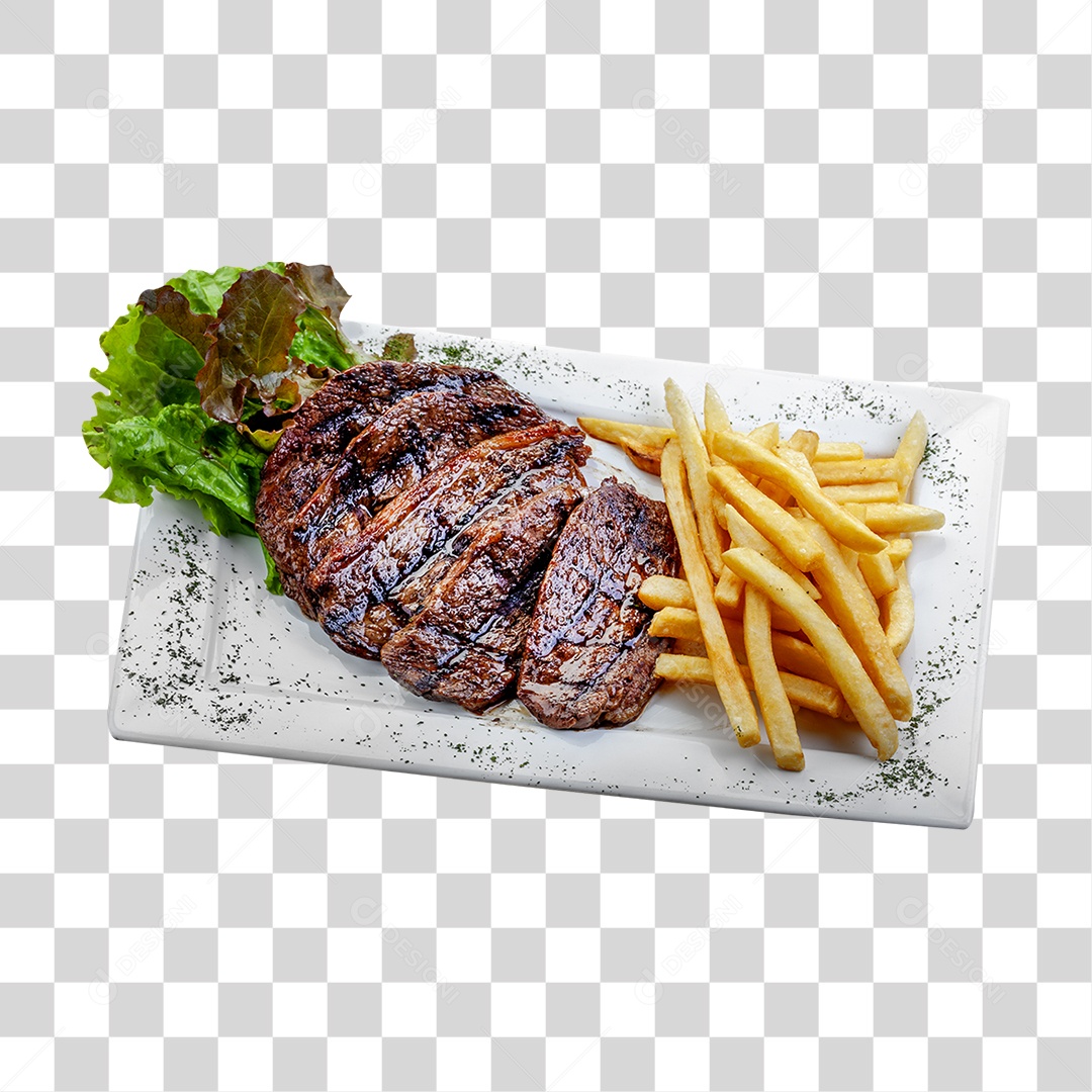 Porções de Batata PNG Transparente