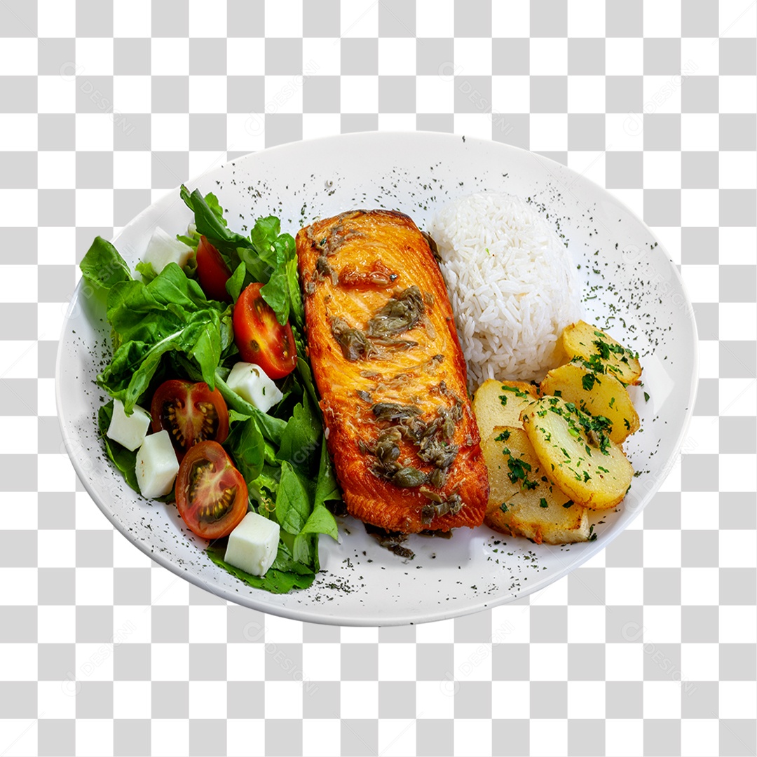 Prato de Comida PNG Transparente