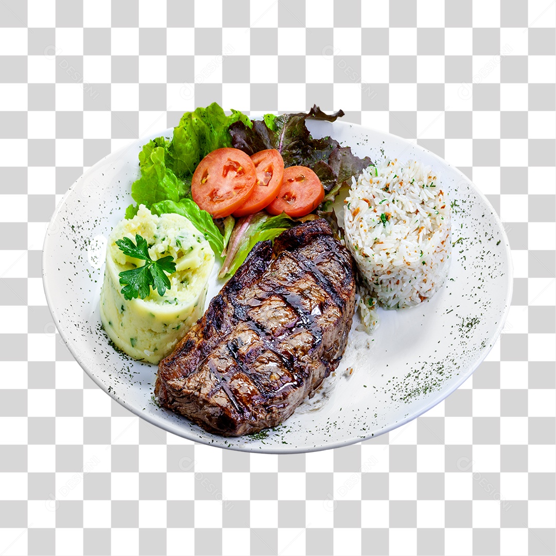 Prato de Comida PNG Transparente