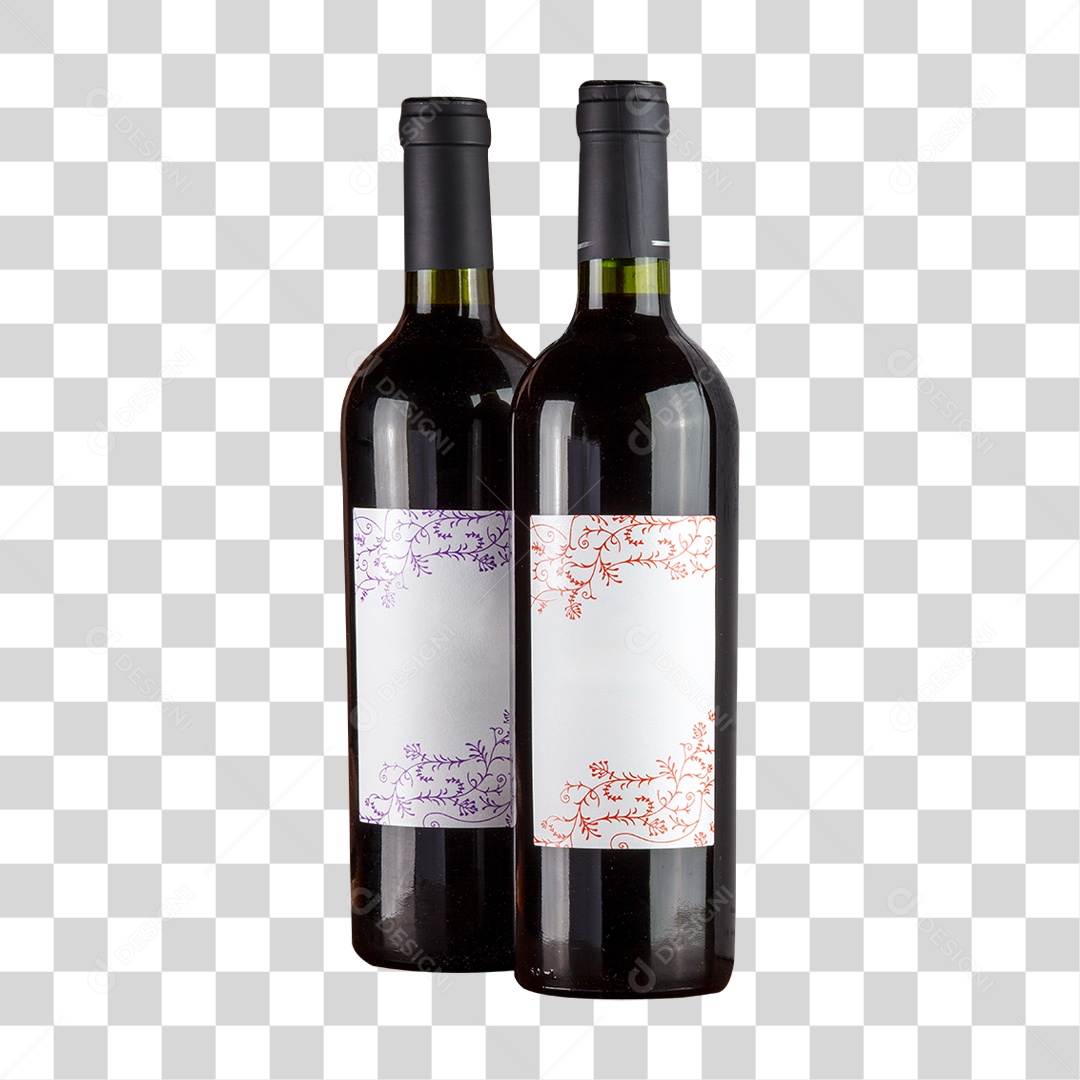 Garrafa de Vinho PNG Transparente