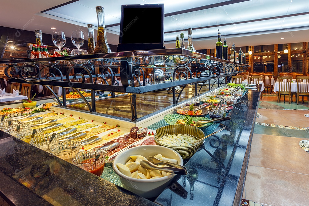 Buffet self de salada