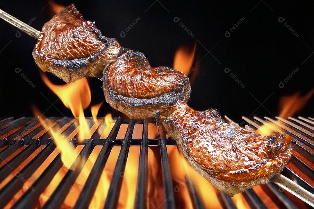 Picanha espeto assado