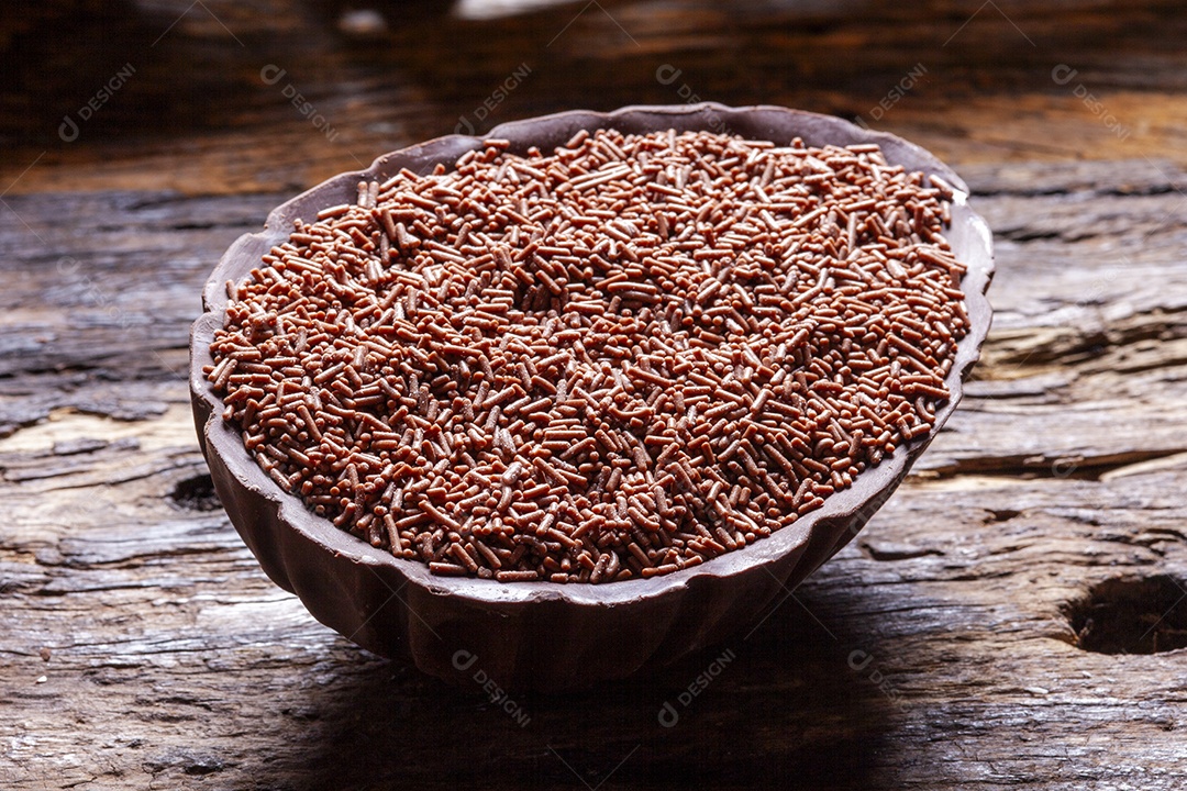 Ovo de páscoa brigadeiro