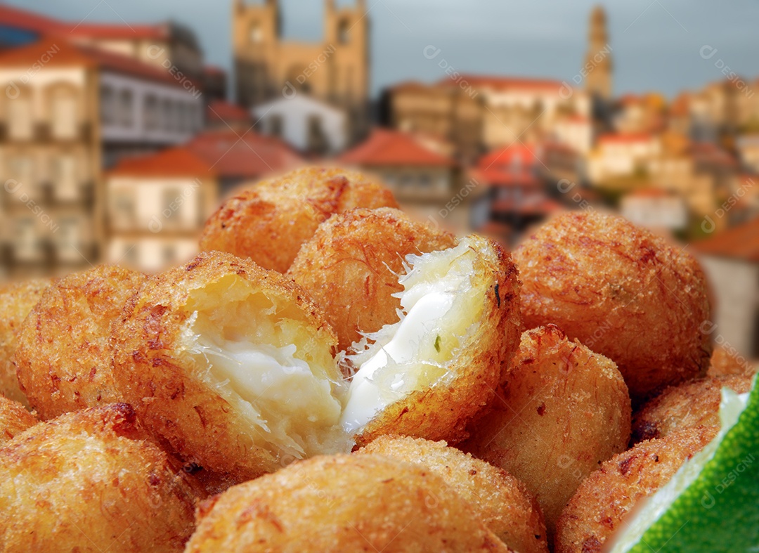 Bolinho bacalhau de portugal