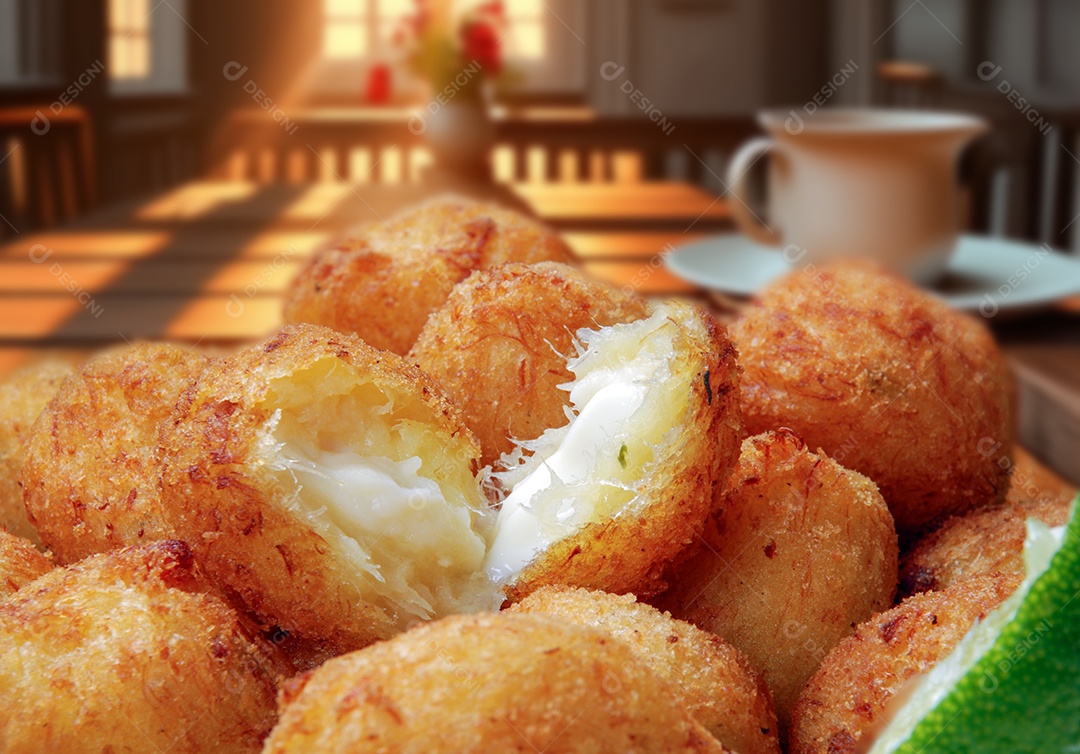 Bolinho de bacalhau tradicional