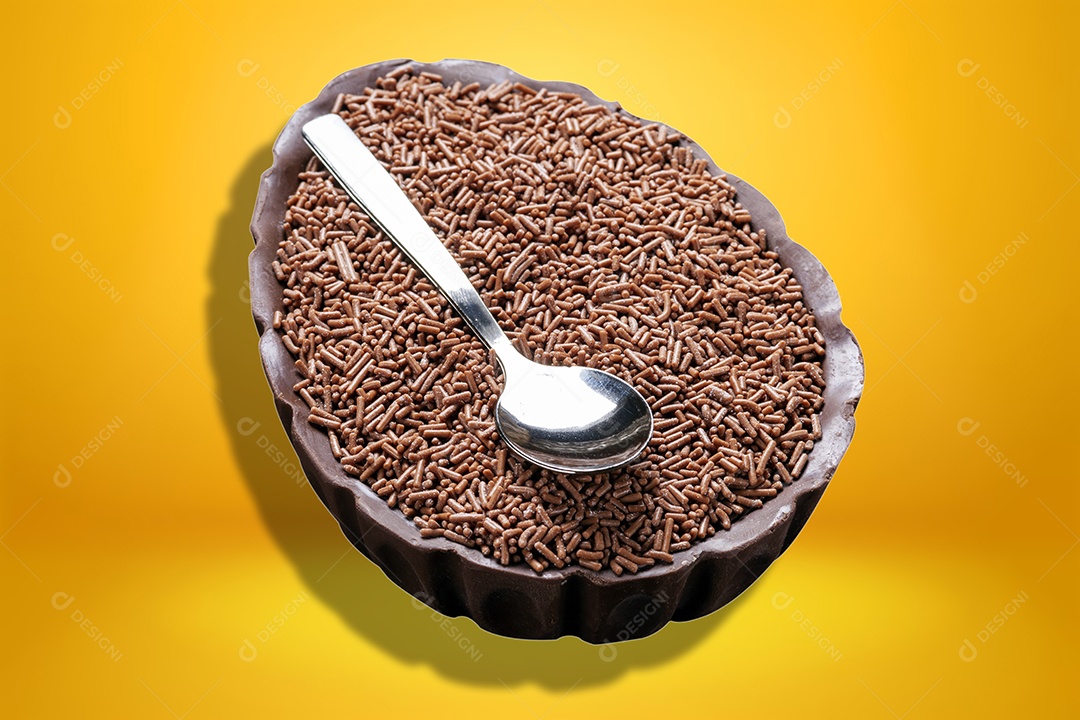 Ovo de páscoa de chocolate