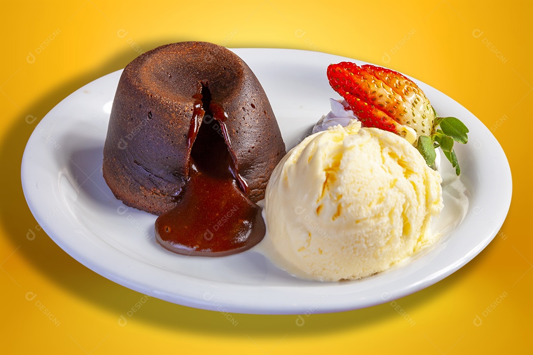 Delicioso petit gateau