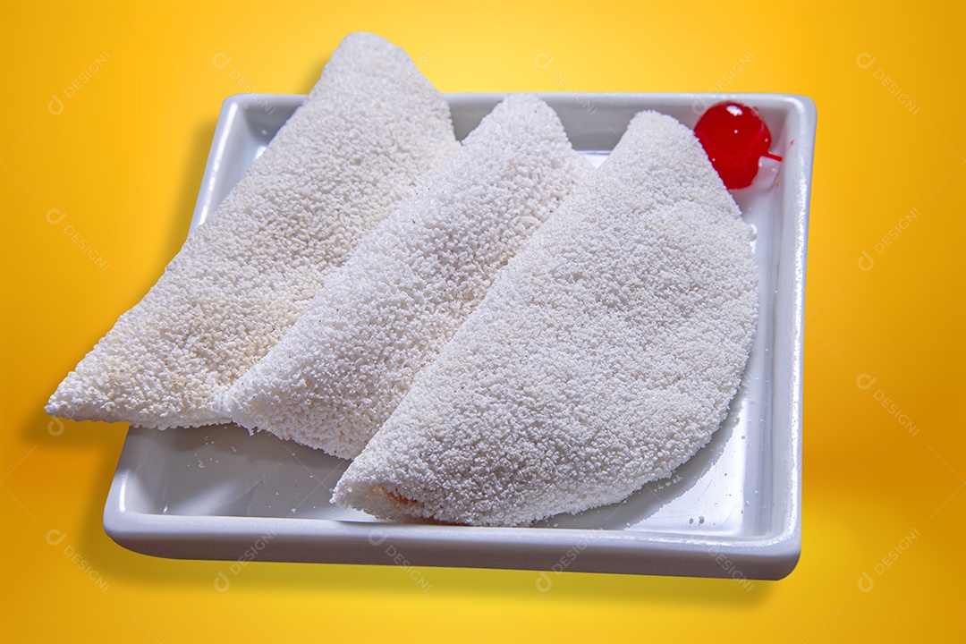 Tapioca ou beju lanche tradicional brasileiro