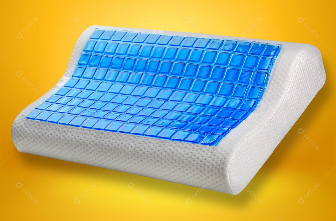 Travesseiro de costas macio e confortável com gel