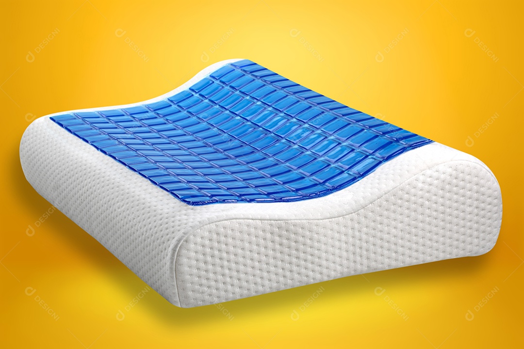 Travesseiro de costas macio e confortável com gel