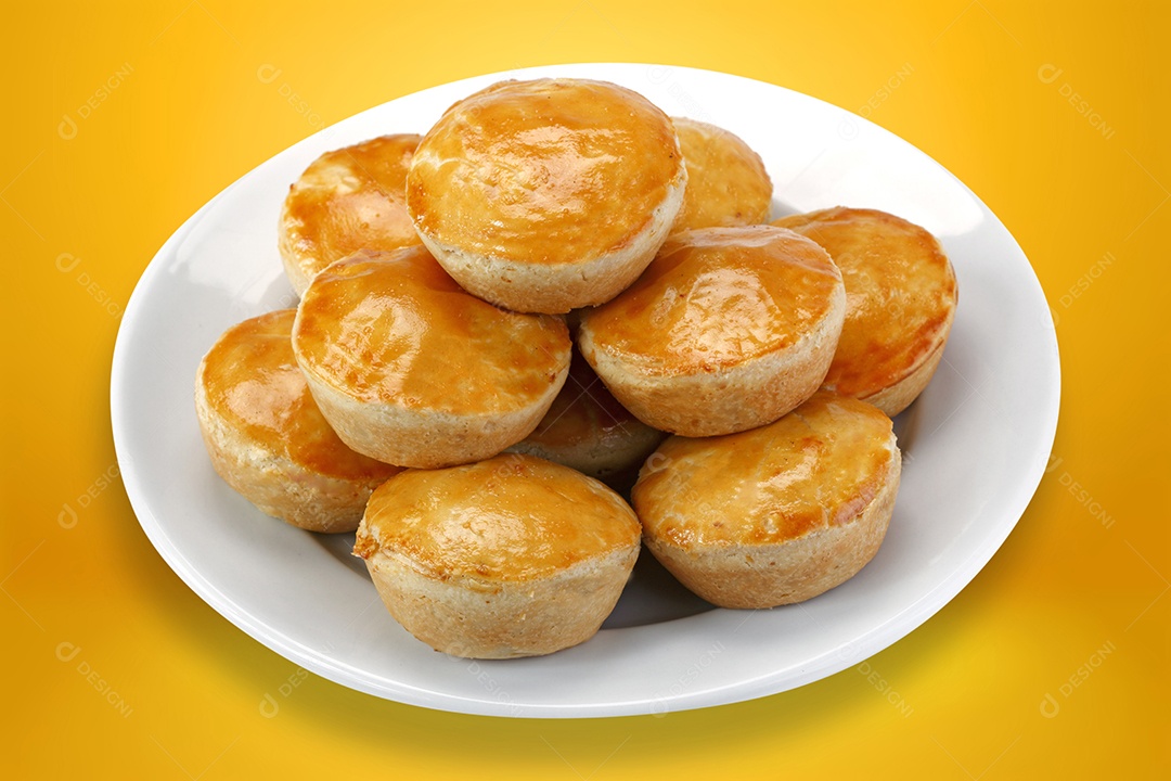 Empada lanche tradicional brasileiro