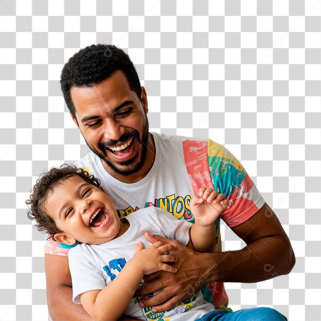 Pai e Filho PNG Transparente