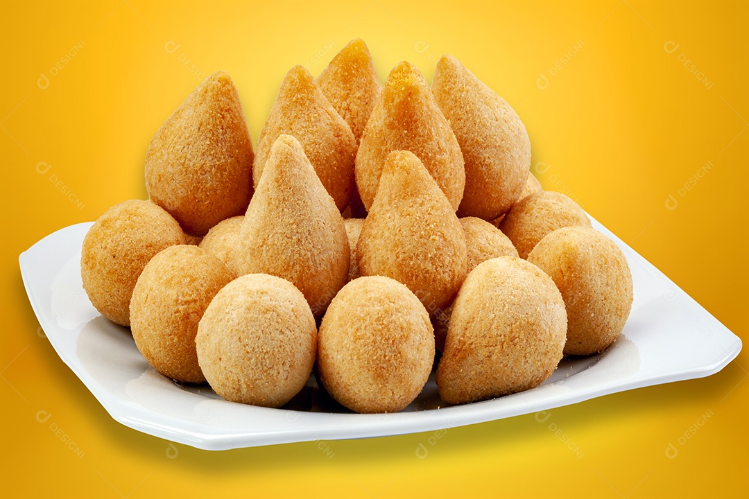Coxinha crocante de frango