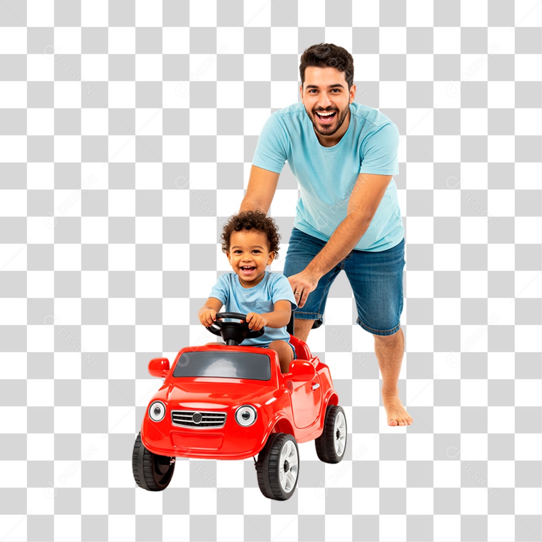 Pai e Filho PNG Transparente