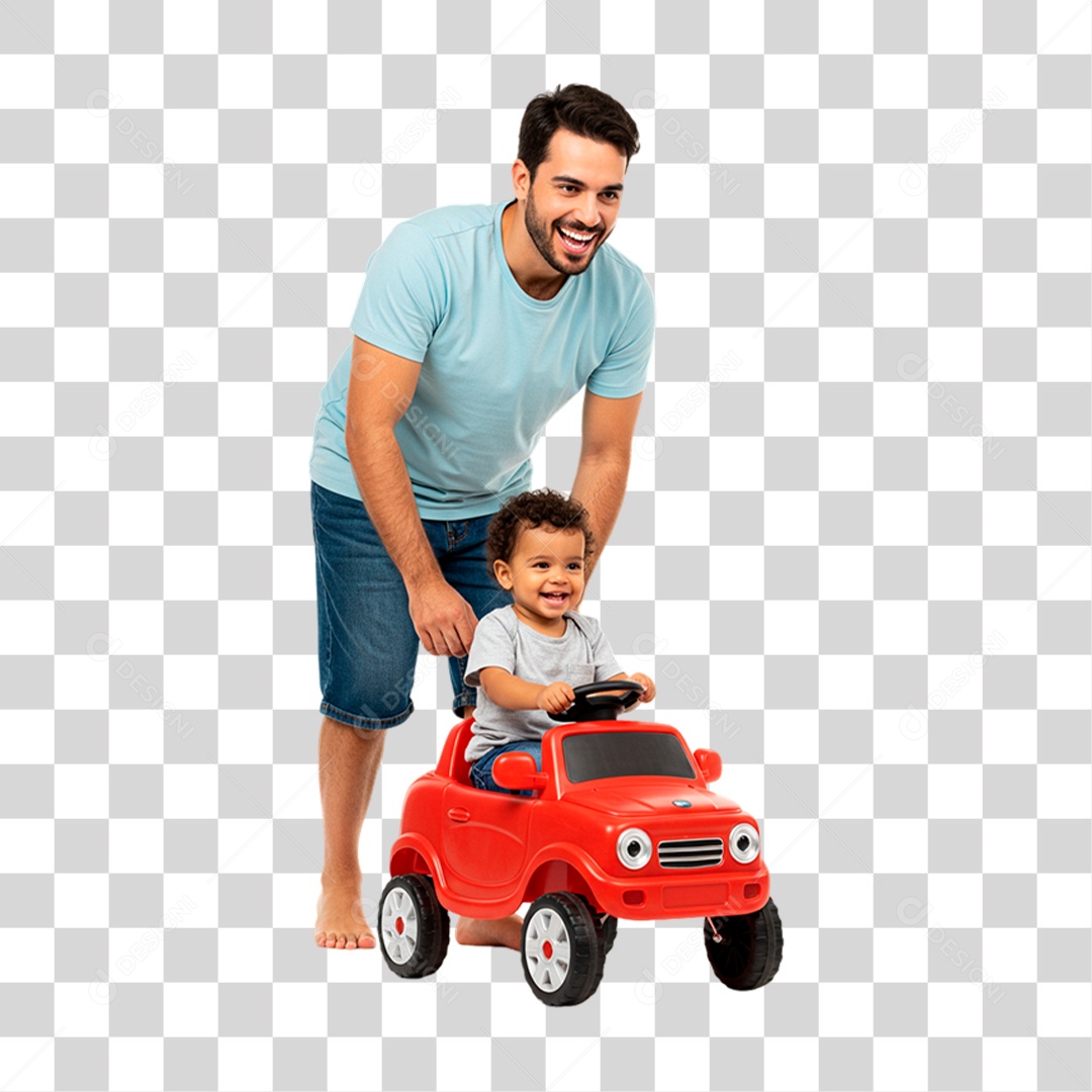 Pai e Filho PNG Transparente