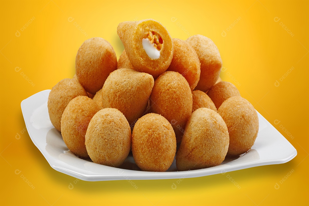 Coxinha de frango com catupiry