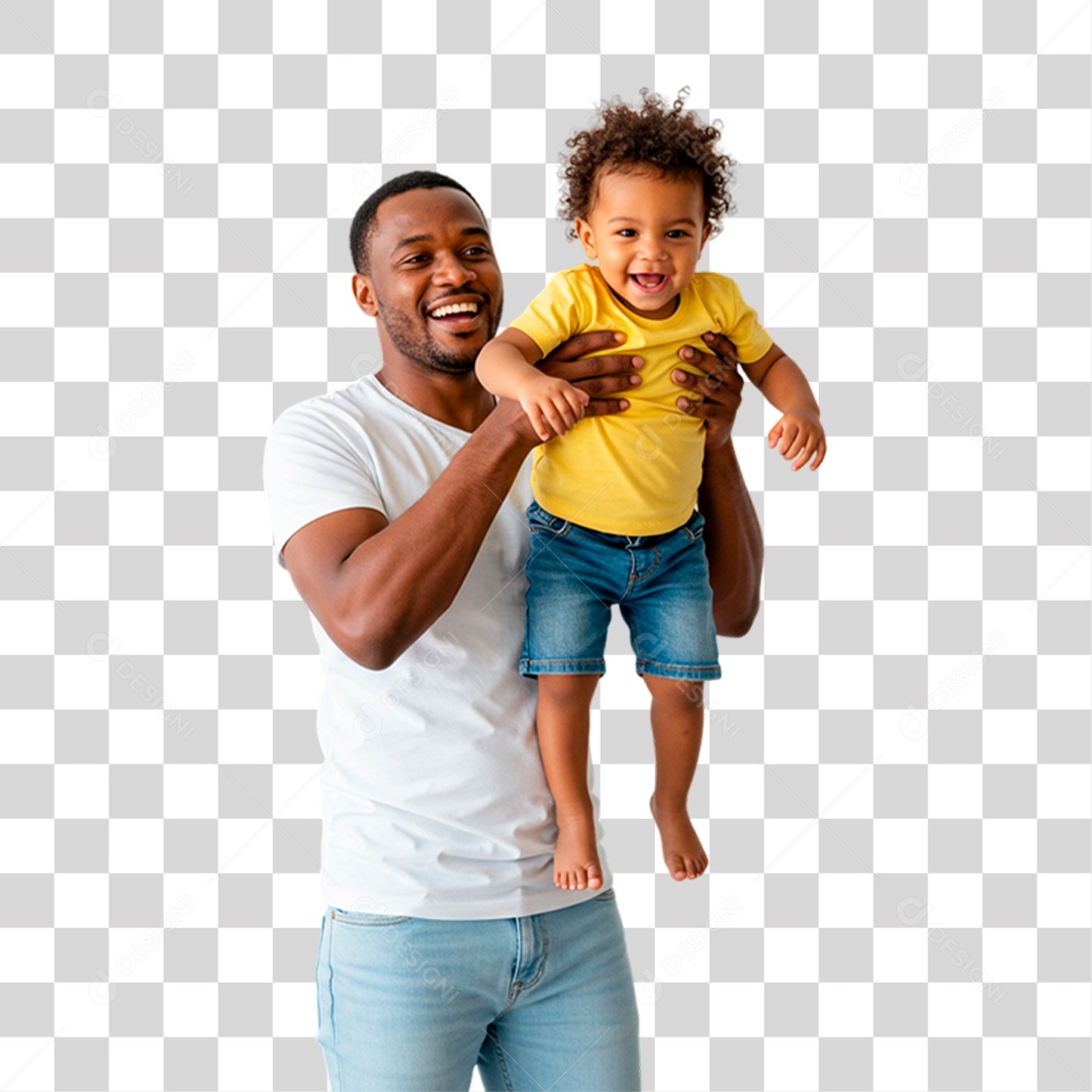 Pai e Filho PNG Transparente