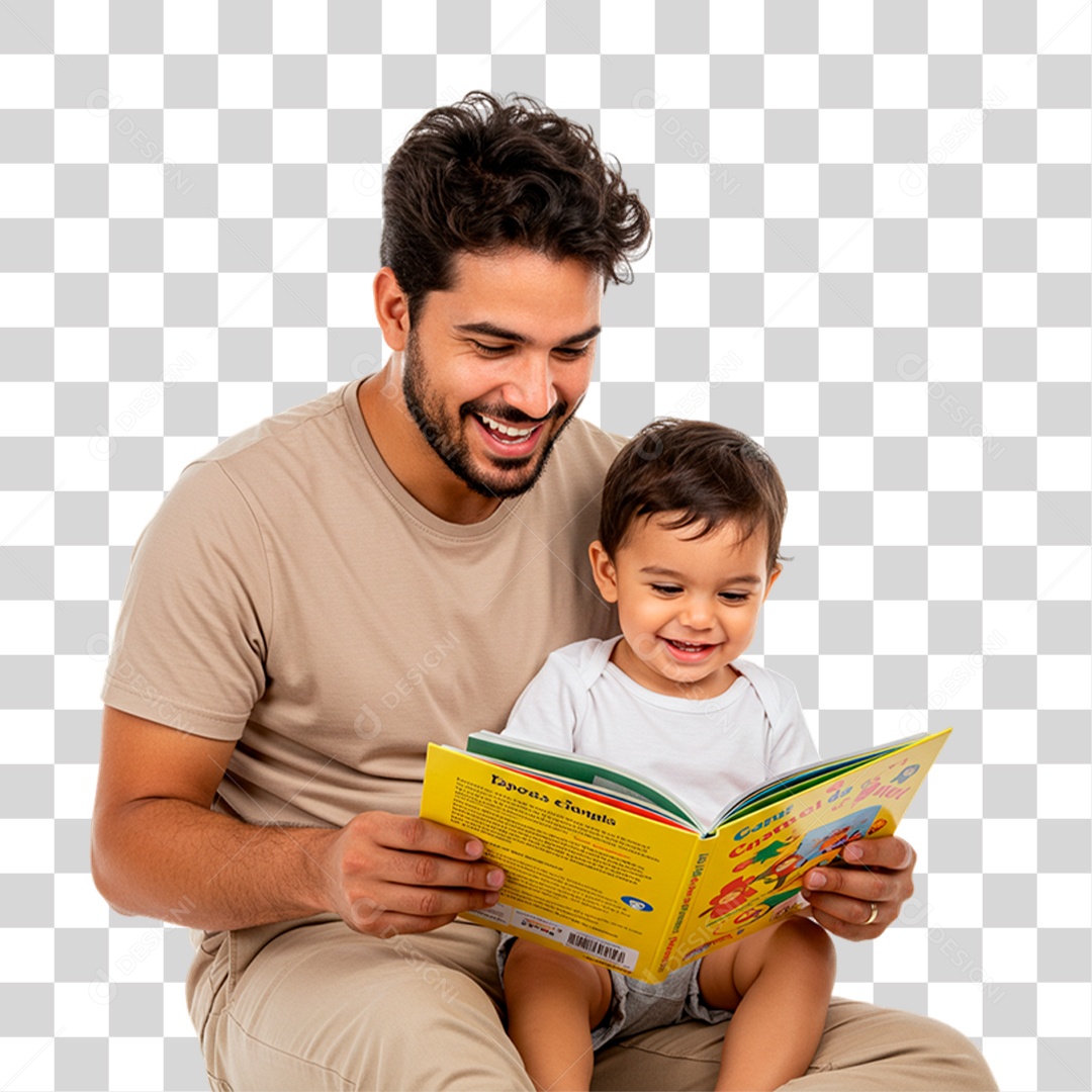Pai e Filho PNG Transparente