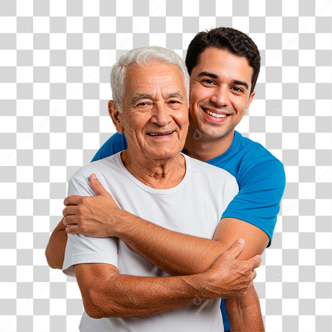 Pai e Filho PNG Transparente