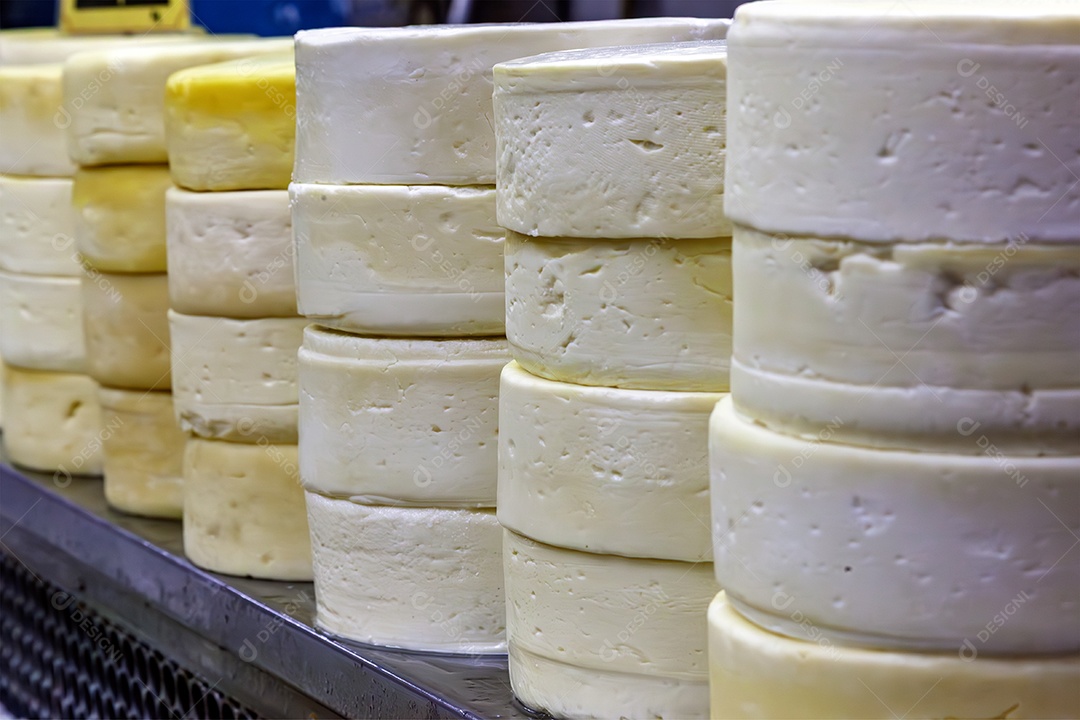 Queijos canastra meia cura