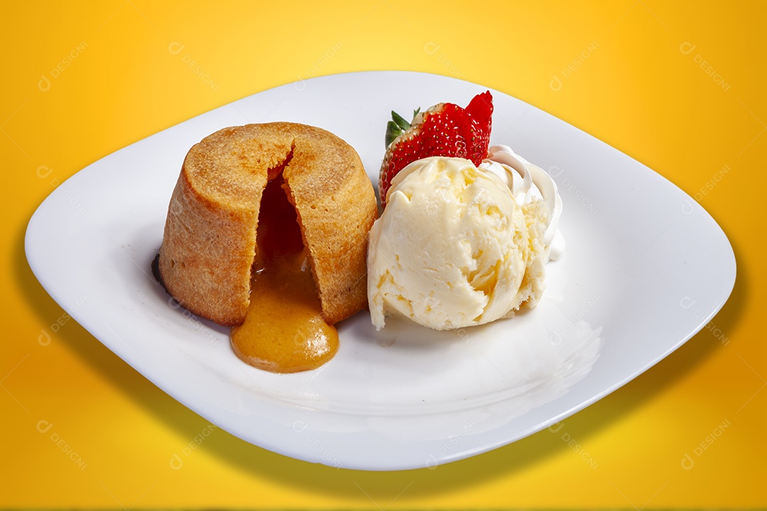 Doce de leite petit gateau