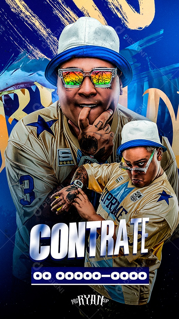 Story Shows Contrate Ryan SP Social Media PSD Editável