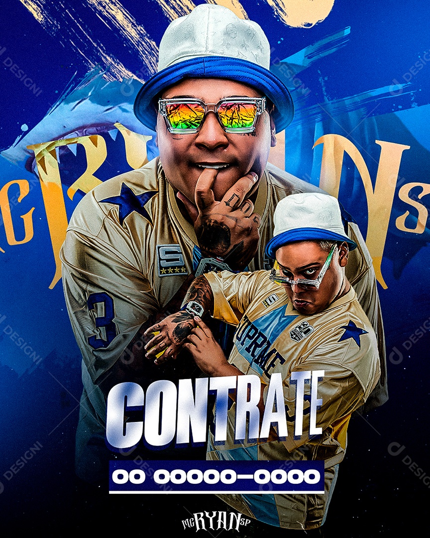 Contrate Ryan SP Social Media PSD Editável
