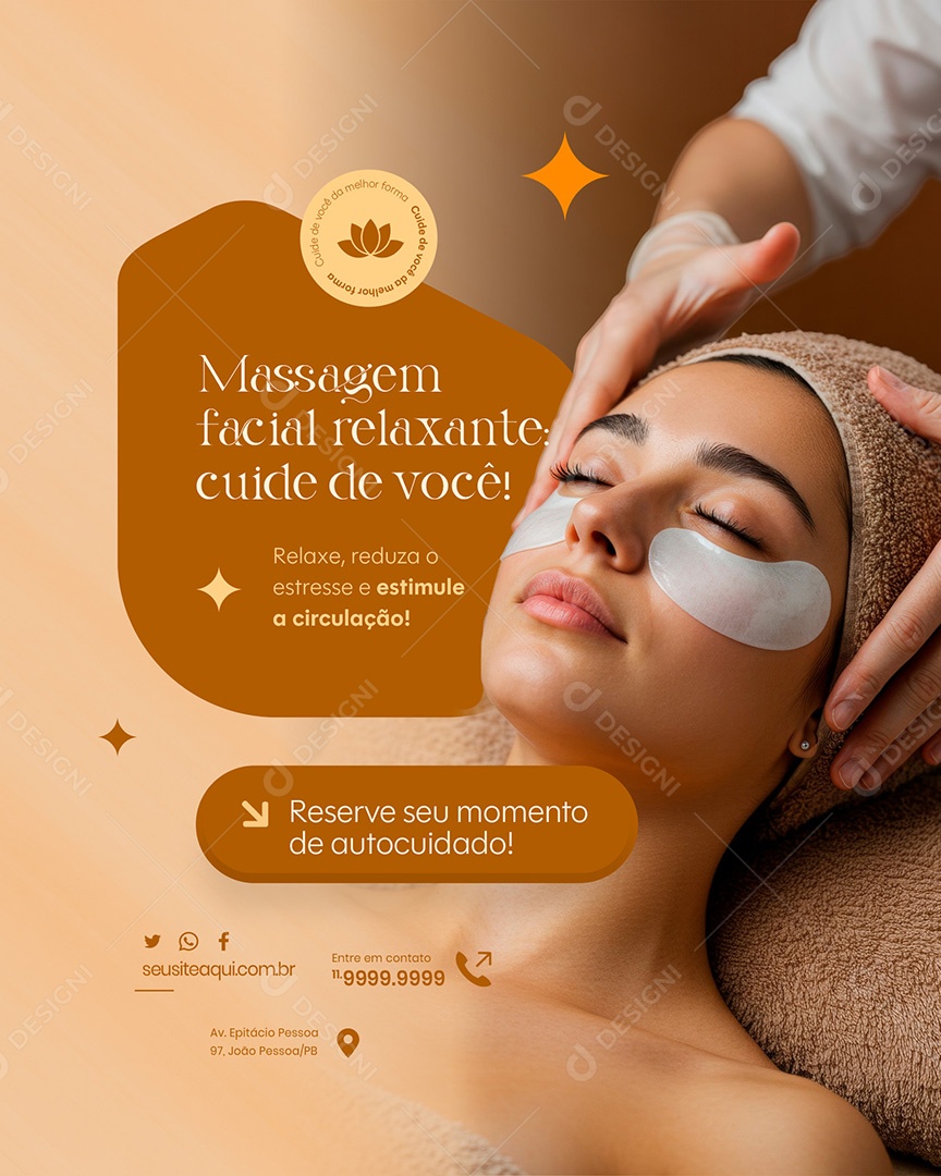 Clínica de Estética Social Media PSD Editável