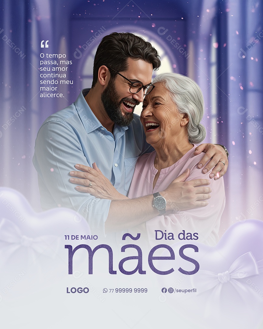 Dia das Mães 11 de Maio Social Media PSD Editável