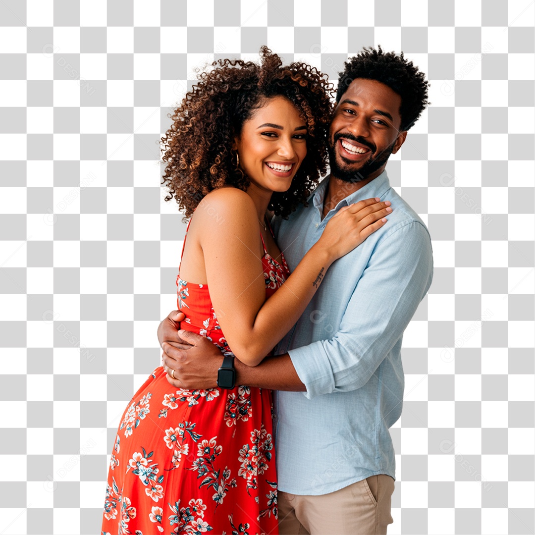 Jovem Casal PNG Transparente