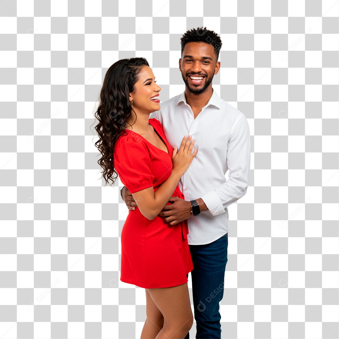 Jovem Casal PNG Transparente