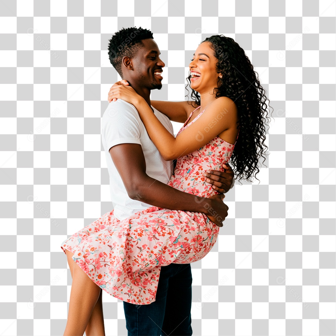 Jovem Casal PNG Transparente