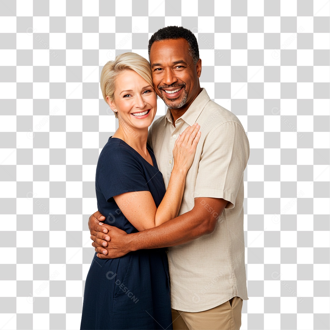 Casal PNG Transparente