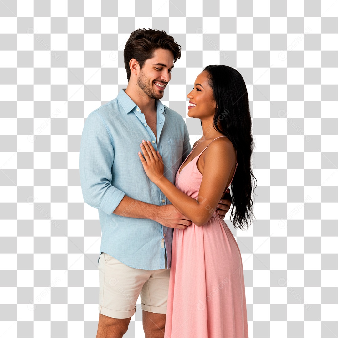 Jovem Casal PNG Transparente