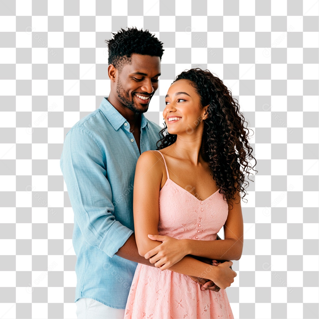 Jovem Casal PNG Transparente