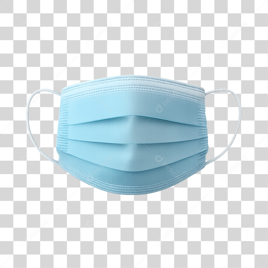 Mascara Cirúrgica PNG Transparente