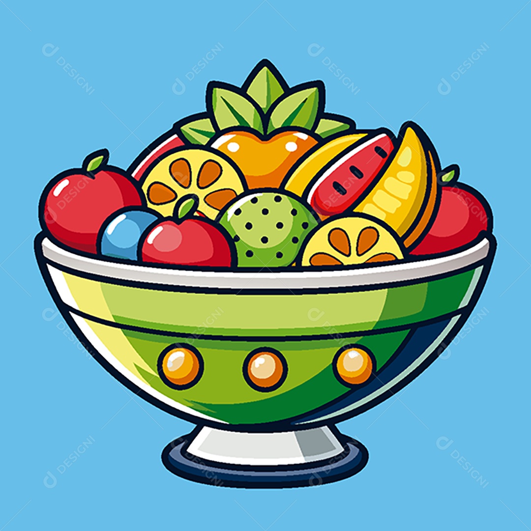 Modelo de Ícone de Logo Fruteira Vetor EPS