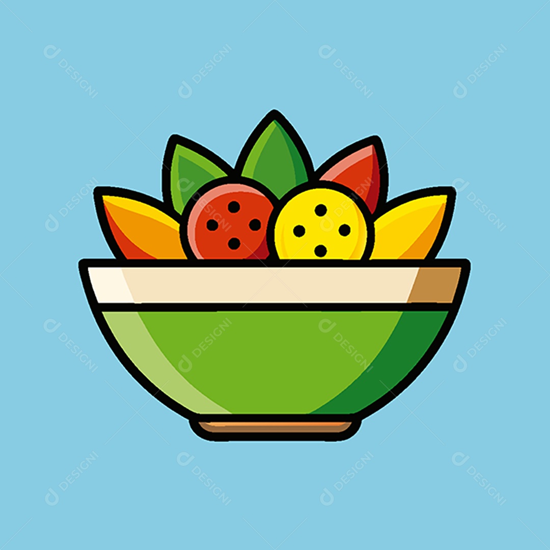 Modelo de Ícone de Logo Fruteira Vetor EPS