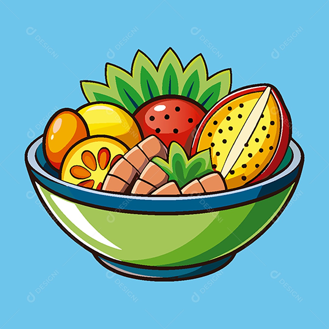 Modelo de Ícone de Logo Fruteira Vetor EPS