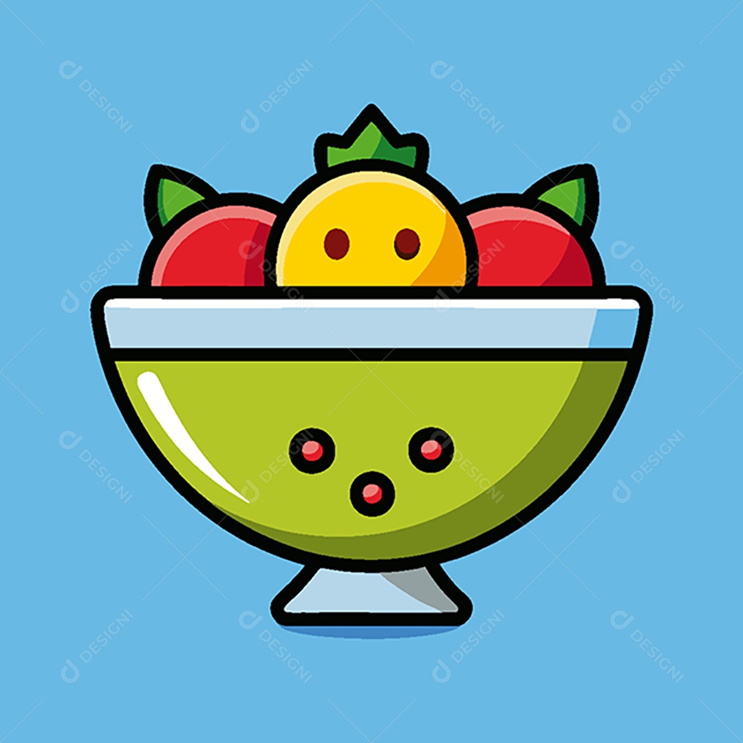 Modelo de Ícone de Logo Fruteira Vetor EPS