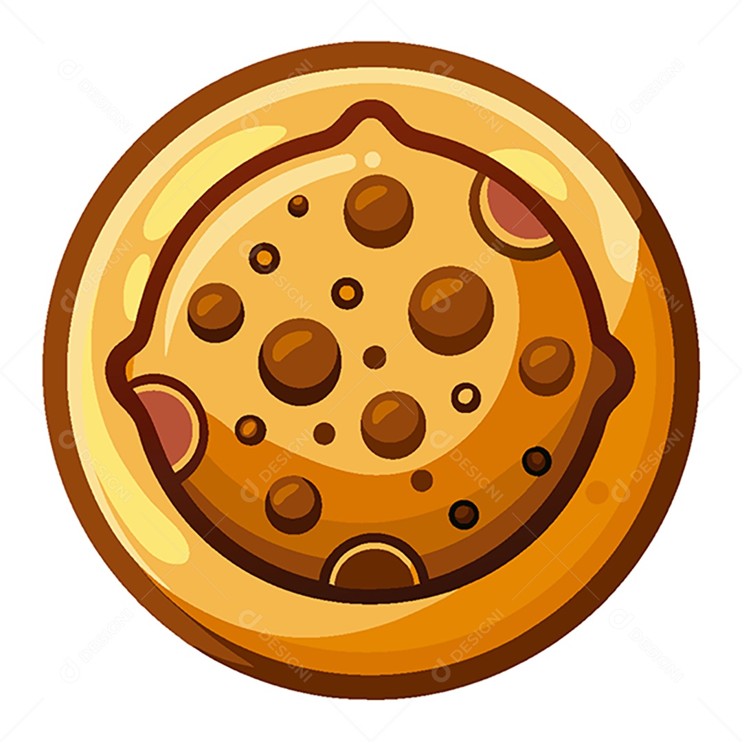 Modelo de Ícone de Logo Biscoito Vetor EPS