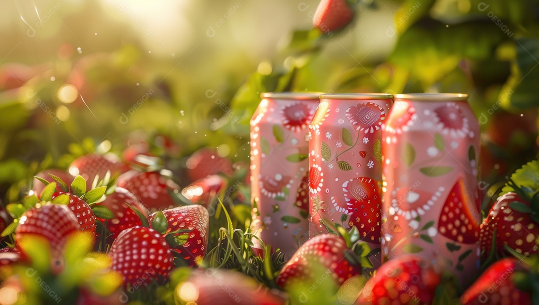 Smoothie de frutas fresco em um copo com fatias de fruta sobre uma mesa de madeira