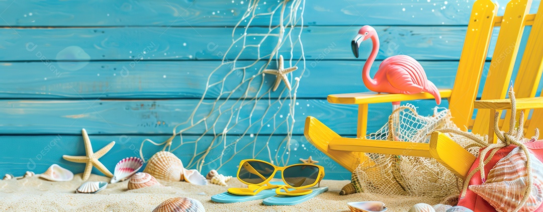 Paisagem tropical exuberante areia branca com palmeiras e mar azul-turquesa