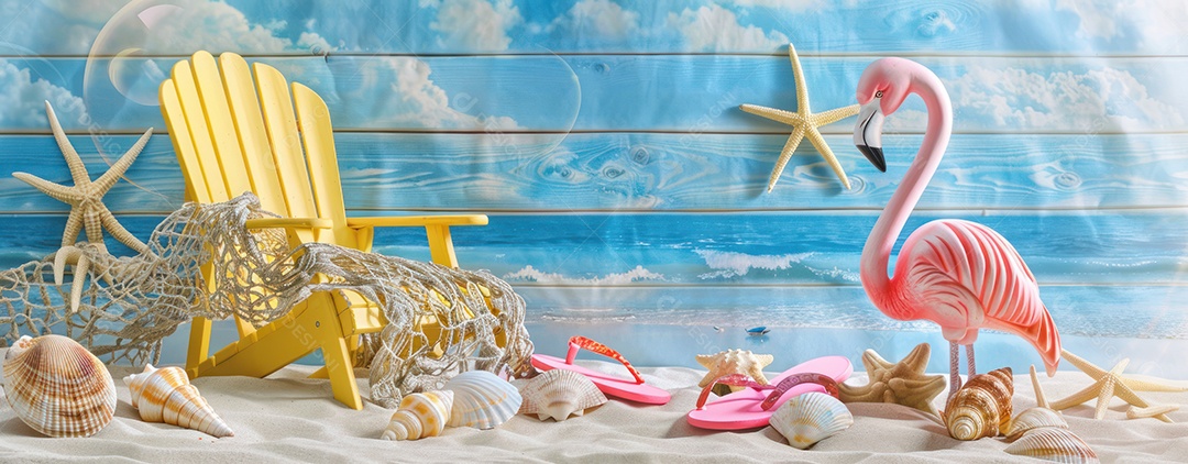 Paisagem tropical exuberante areia branca com palmeiras e mar azul-turquesa