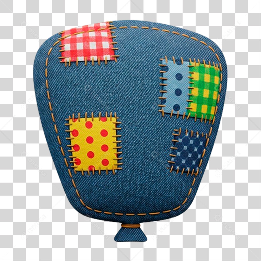 Balão Junino PNG Transparente