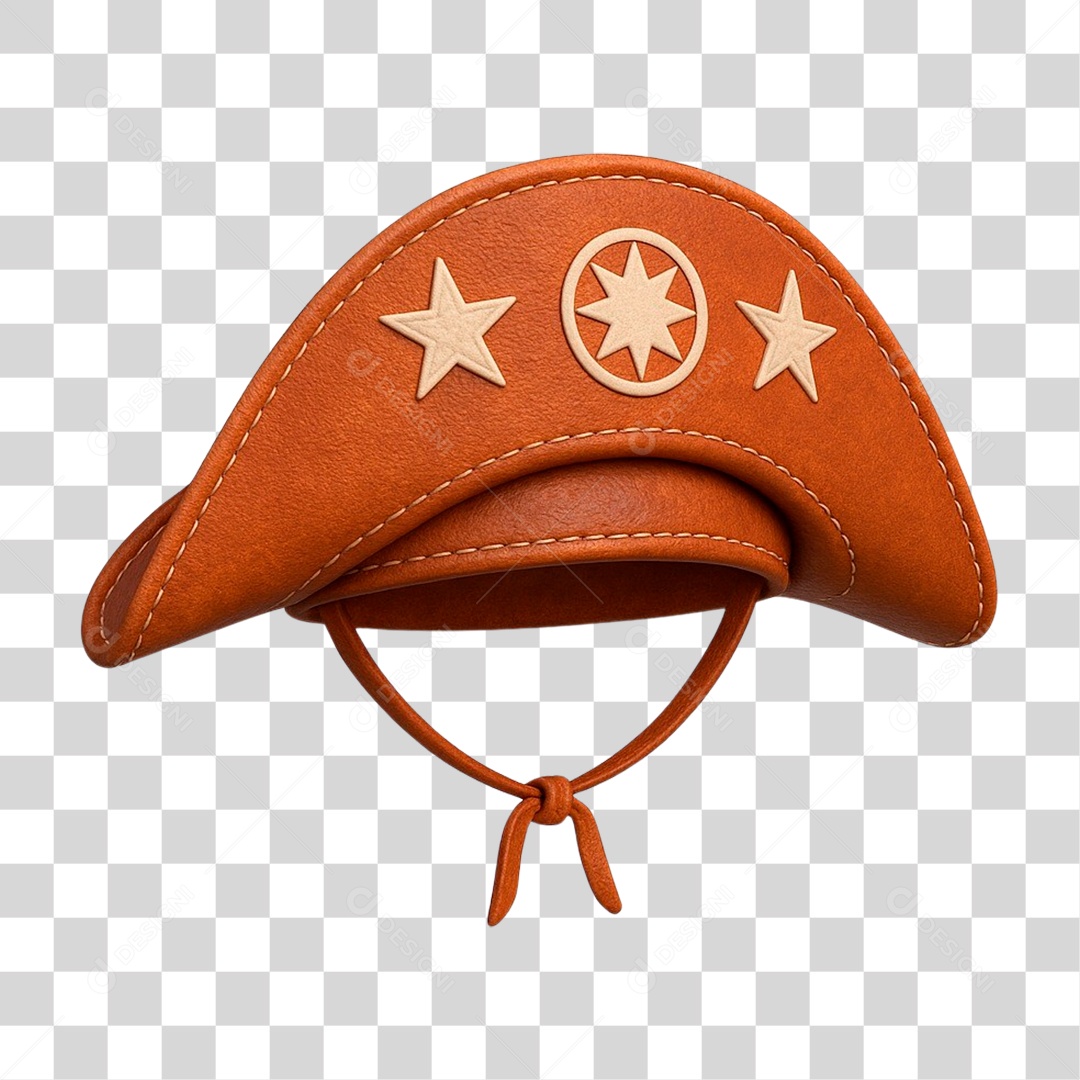 Chapéu Nordestino PNG Transparente