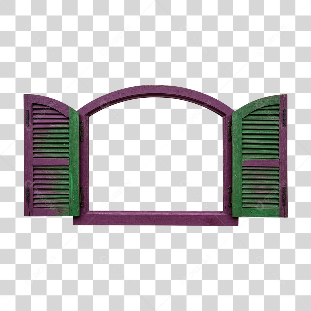 Janela de Festa Junina PNG Transparente