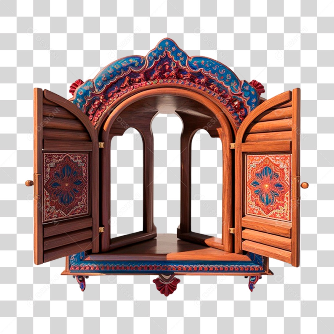 Janela de Festa Junina PNG Transparente