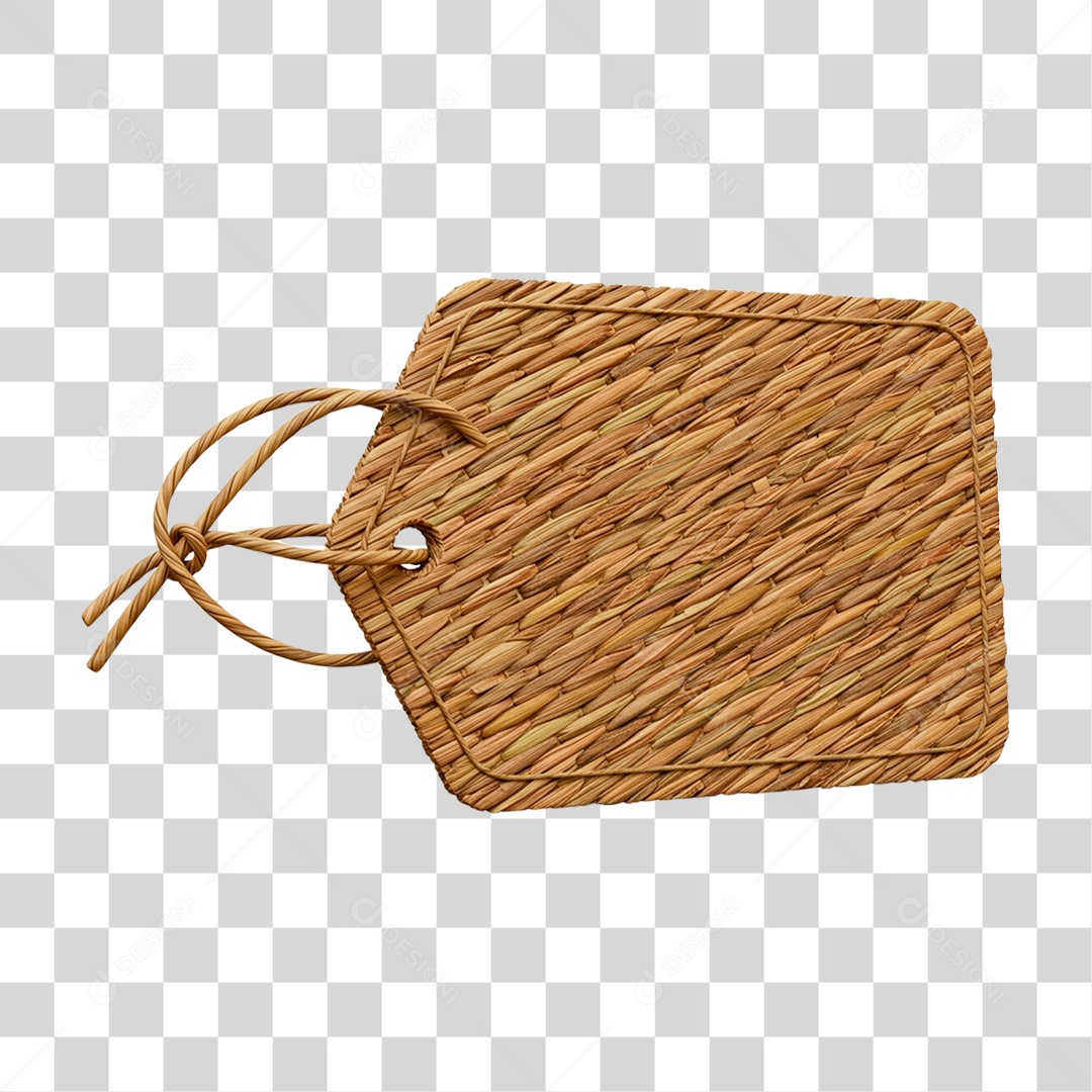 Etiqueta Artesanal PNG Transparente