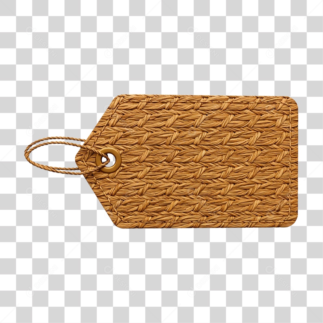 Etiqueta Artesanal PNG Transparente